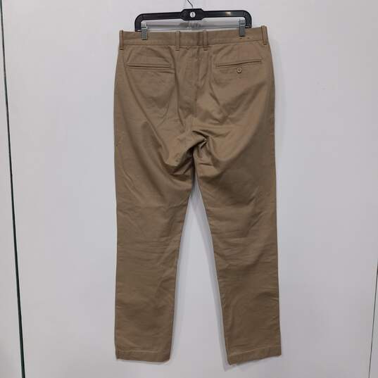 J. Crew The Sutton Tan Chino Pants Men's Size 34x34 image number 2