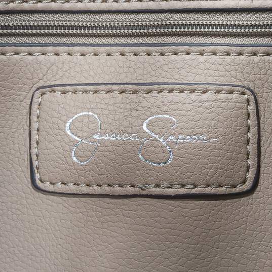 Jessica Simpson Women's Tan Leather Purse image number 5