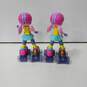 2 RC  Rock N Rollerskate Doll Rainbow Riley Light Up image number 2