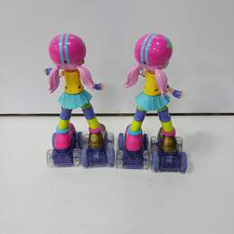 2 RC  Rock N Rollerskate Doll Rainbow Riley Light Up alternative image