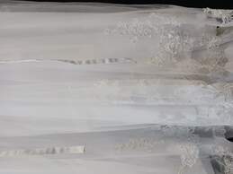 Women's Strapless Sweetheart Lace Mermaid Wedding Dress Sz 4 alternative image