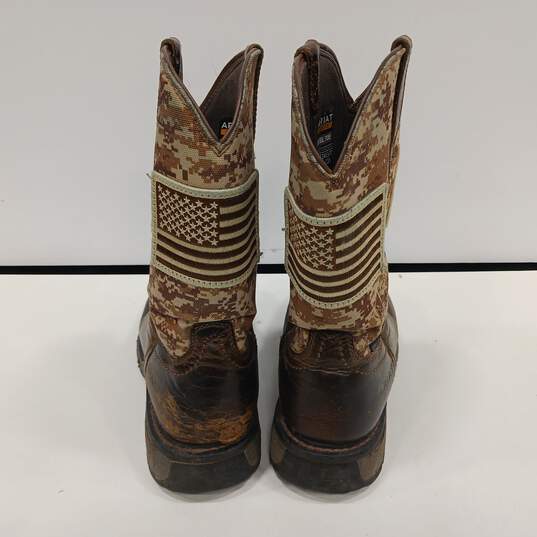 Ariat WorkHog Patriot Men's Cowboy Boots Size 9EE image number 4