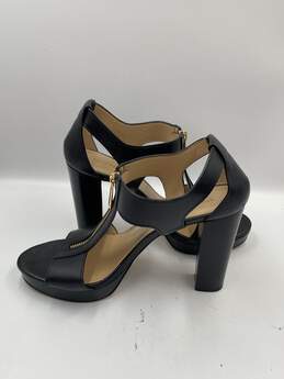 Womens Berkeley Black Open Front Strappy Sandals Size 8M W-0559467-H alternative image