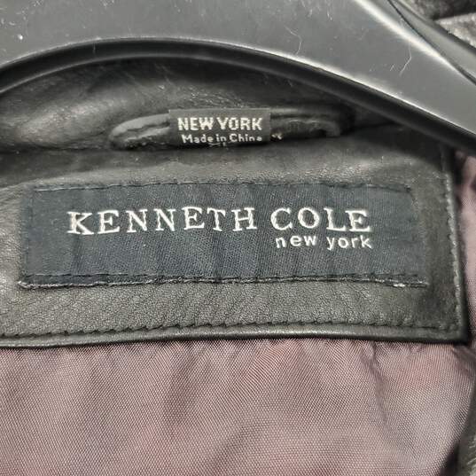 Kenneth Cole Men Black Jacket Sz TG image number 3