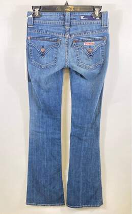 NWT Hudson Womens Blue Denim Stretch Low Rise Medium Wash Bootcut Jeans Size 24 alternative image
