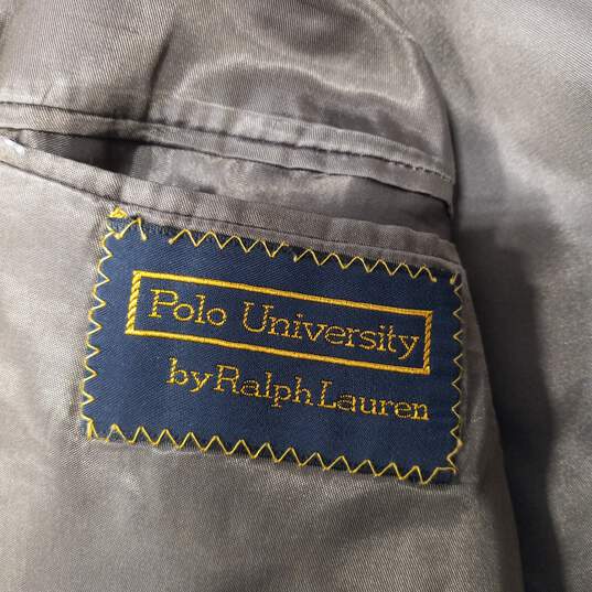 Polo University Men's Brown Suit Coat image number 4