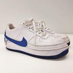 Nike Air Force 1 Jester Game Royal White/Blue Casual Shoes Women's Size 8