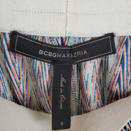 BCBG Maxazria Women Multi Pattern Pants Sz S alternative image