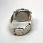 Designer Joan Rivers V377 White Leather Strap Analog Dial Quartz Wristwatch image number 4