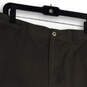 NWT Mens Brown Flat Front Pockets Stretch Regular Fit Cargo Shorts Size 36 image number 3