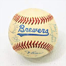 1993 Milwaukee Brewers Team Signed Baseball