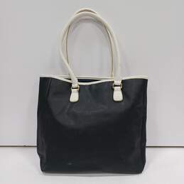 Tommy Hilfiger Black And White Leather Purse alternative image