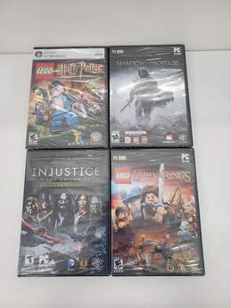 Lot of 4 PC games (inJ) new