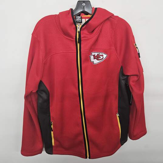 NFL Team Apparel KC Chiefs Red Jacket image number 1