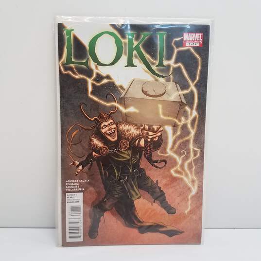 Marvel Loki Set of 4 Comic Books (2010) image number 5
