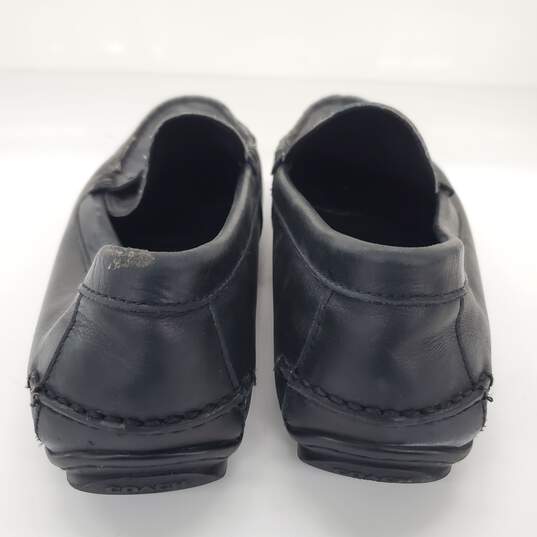 Coach Men's Mott Driver Charcoal Black Slip-On Loafers Size 10D image number 4
