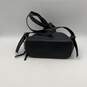 Womens Black Leather Studded Adjustable Strap Zipper Backpack Bag image number 3