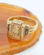10K Gold Vintage Highschool Class Ring 4.3g image number 2
