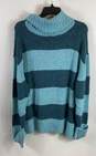 Time And Tru Blue Drape Sweater - Size XXL image number 2