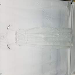 J. Crew White Cotton Slip Dress WM Size 00 NWT