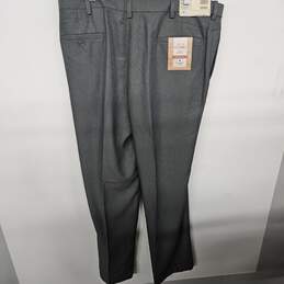 haggar Gray Classic Fit Dress Pants alternative image