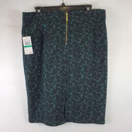 Michael Kors Women Dark Emerald Skirt L NWT alternative image