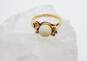 14K Yellow Gold 0.10 CTTW Diamond & Pearl Ring- For Repair 2.5g image number 1