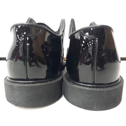 Men's Black Patent Leather Dress Shoes Size 13 image number 4