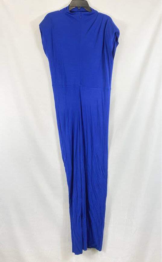 Diane Von Furstenberg Blue Casual Dress - Size X Large image number 2