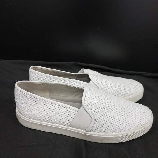 Women's White Vince Slip On Shoes Size 8 image number 2