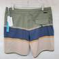 Mn VISSLA Upcycle Coconut Multicolor Board Swim Casual Shorts Sz 34 W/Tags image number 2