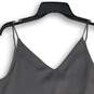 Express Womens Gray V-Neck Sleeveless Spaghetti Strap Pullover Blouse Top Size M image number 4