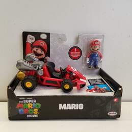 Nintendo Super Mario Bros Movie Red Toy Racer Kart 2023 Figure Jakks NIP alternative image