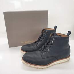 Cole Haan & Todd Snyder Men's Black Leather Cortland Grand Boots Size 8.5