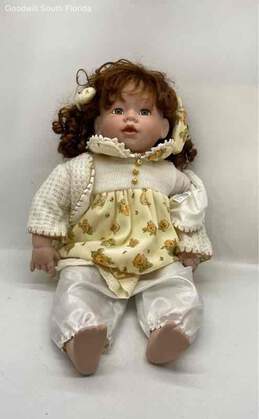 Duck House Heirloom Dolls Porcelain Baby Girl Doll 5000