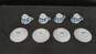 Set of 8 Blue & White Blue Danube Cups/Saucers image number 2