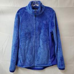 The North Face Full Zip Blue Sweater Jacket Women's Size XL