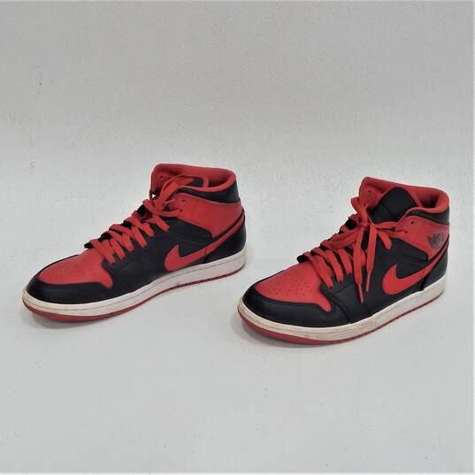 Jordan 1 Mid Alternate Bred 2022 Men's Shoes Size 8.5 image number 3