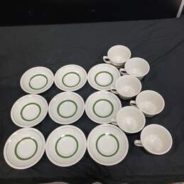 Bundle of Fifteen Sterling China Cups & Saucers alternative image