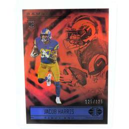 2021 Jacob Harris Illusions Rookie Trophy Case Ruby 125/125 Rams