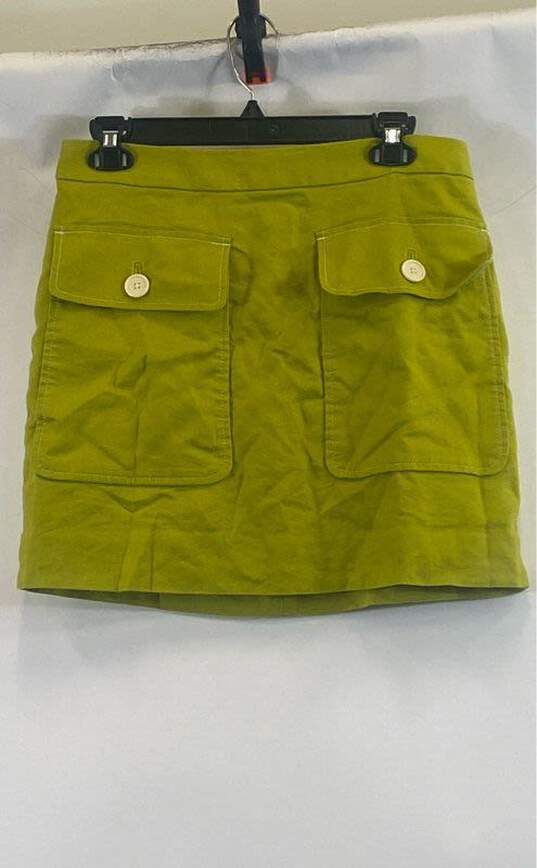 J. Crew Women's Green Skirt- Sz 0 image number 1