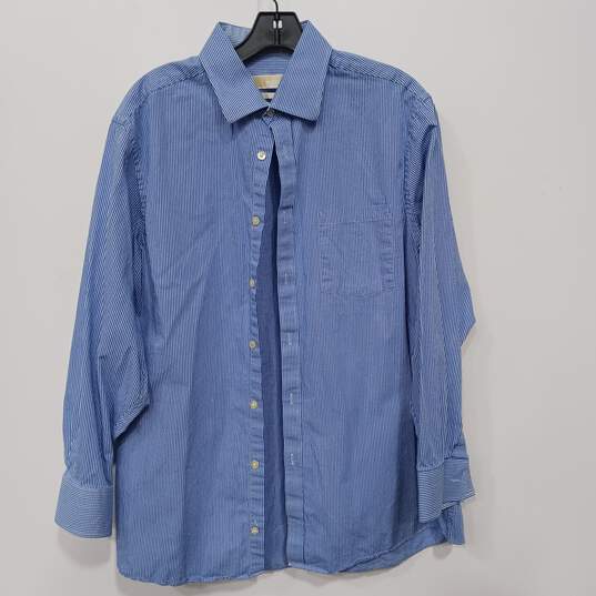 Men’s Michael Kors Long Sleeve Button-Up Dress Shirt Sz 16.5 (L) image number 1