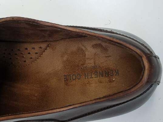 Men's Leather Shoes Kane Brown Derby Size 12 image number 8