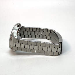 Designer Fossil Maddox AM4332 Silver-Tone Round Stainless Steel Wristwatch alternative image