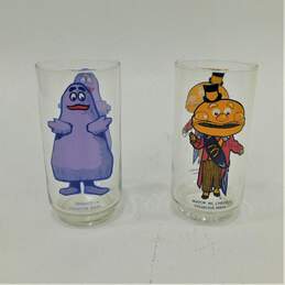 70’s Vintage McDonald’s Collector Series Glasses Full Set Of 2