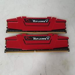 Ripjaws V 8GB (2 x 4GB) DDR4 3000MHz F4-3000C15S-4GVRB Desktop PC Gaming RAM Memory - Untested