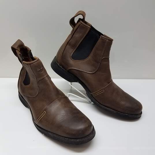 Buy the Timberland Mens Chelsea Leather Boots Sz | GoodwillFinds