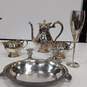 Silver Plated Teapots & Accessories 15pc Lot image number 3