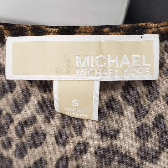Michael Kors Women Cheetah Print Blouse Small image number 3