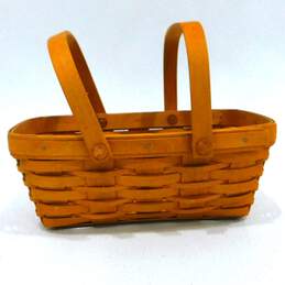 VTG Assorted Longaberger Baskets Envelope Morning Glory Mini Catch All 2 Handle alternative image